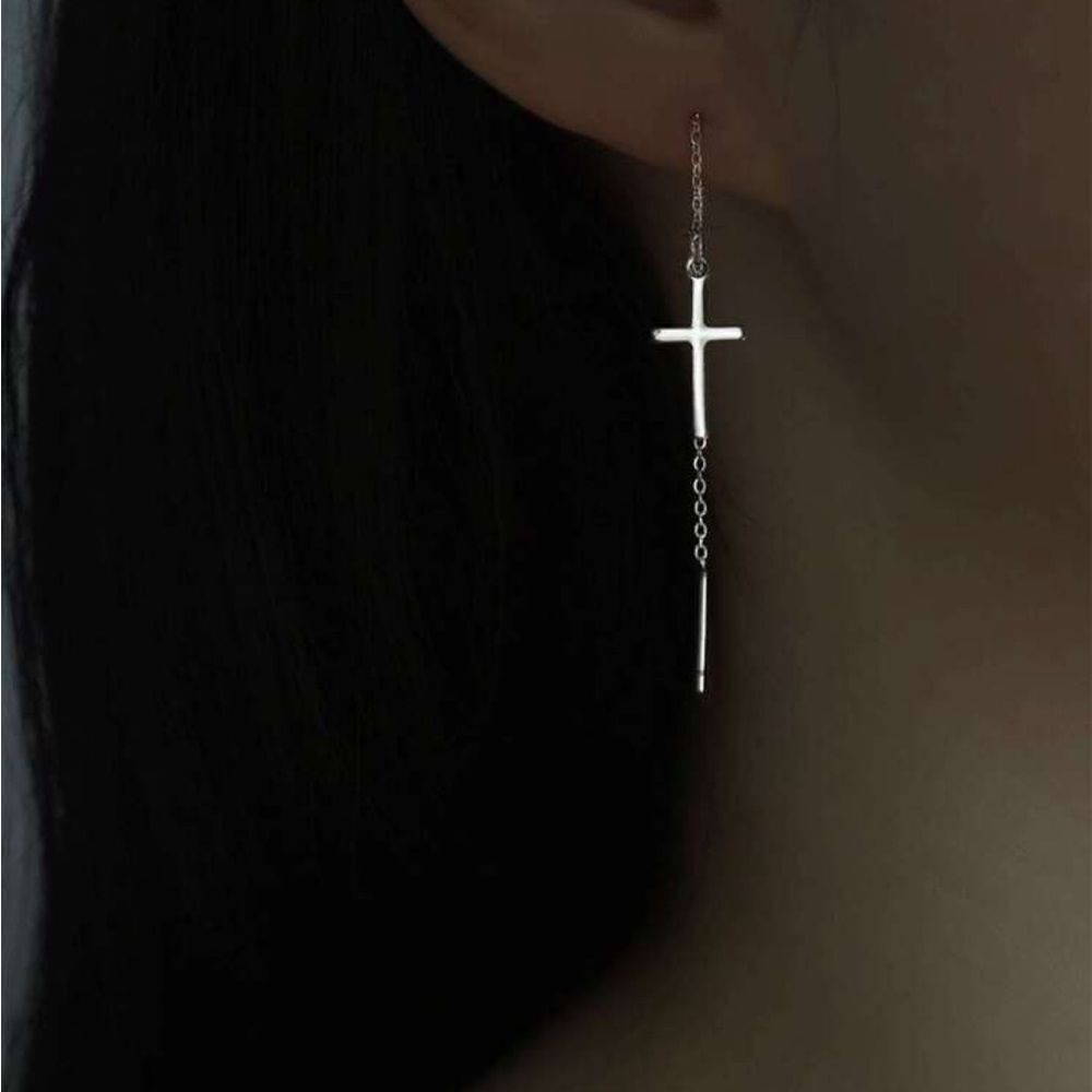 Cross earrings M1110